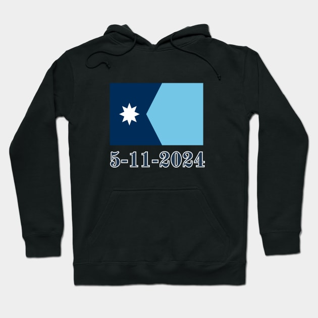 Minnesota state flag - 5 May 2024 Hoodie by AnimeVision